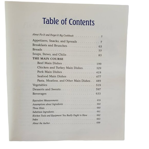 Best Slow Cooker Recipes Big Cookbook Fix It and Forget It 2008 Phyllis Good - Picture 3 of 9